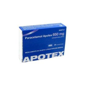 Paracetamol Apotex EFG en Comprimidos