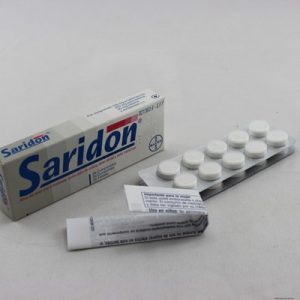 Saridon en Comprimidos